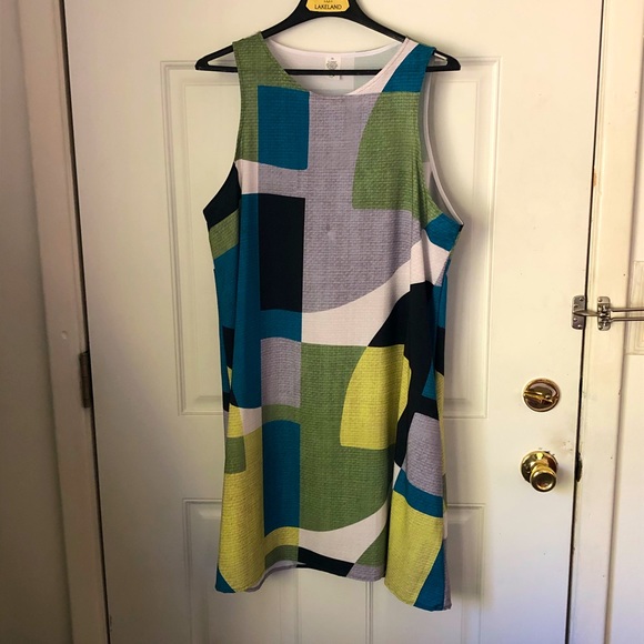 Groovy 60s Vibe Mini Dress - Picture 1 of 3